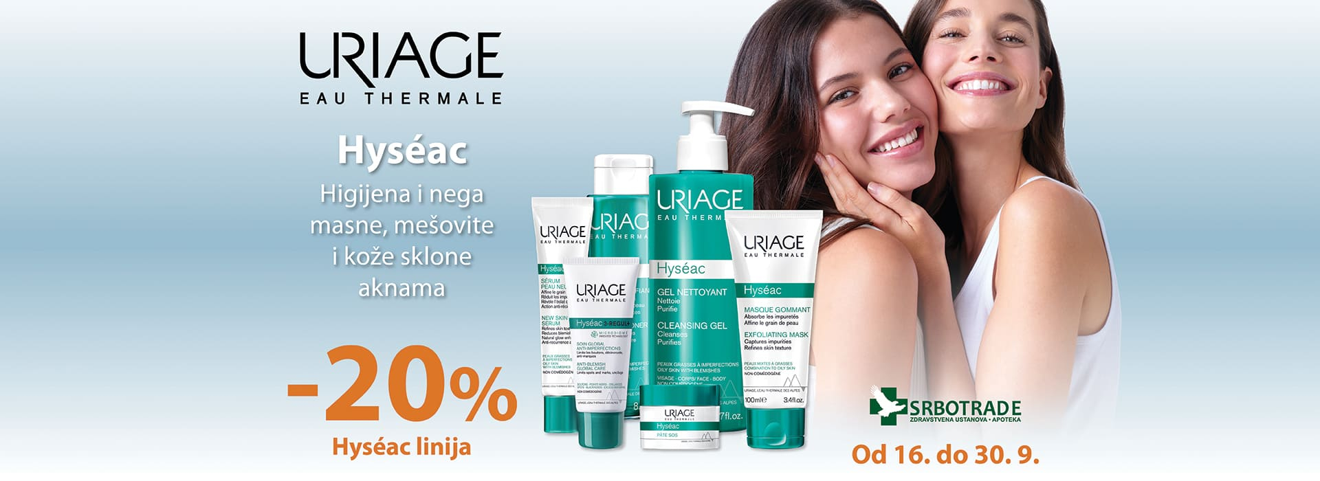 Uriage Hyseac brend - Srbotrade